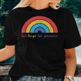 God Keeps His Promises Rainbow Lovely Christian Christianity Women T-shirt Gifts for Her