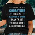 Godfather Uncle Or Grandpa Fathers Day Women T-shirt Gifts for Her