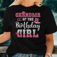 Grandma Of The Birthday Girl Western Cowgirl Themed 2Nd Bday Women T-shirt Gifts for Her