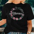 For Grandma Men Women Floral Memaw Women T-shirt Gifts for Her