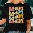 Groovy Mom Daisy Flower For Mom Of Girl Women T-shirt Gifts for Her