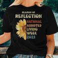 Groovy National Assisted Living Week 2023 Retro Vintage Women T-shirt Gifts for Her