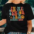 Groovy In My Senior Era Class Of 2024 Back To School Teacher Women T-shirt Gifts for Her