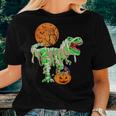 Halloween For Boys Dinosaur T-Rex Mummy Pumpkin Women T-shirt Gifts for Her