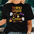 Halloween Third Grade Cute Boo Crew Teacher Kids Halloween Women T-shirt Gifts for Her