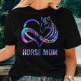 Horse Mom I Love You To The Barn And Back Cowgirl Riding Women T-shirt Gifts for Her