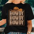 Howdy Cowboy Cowgirl Western Country Rodeo Southern Men Boys Women T-shirt Gifts for Her