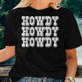 Howdy Western Cowboy Cowgirl Rodeo Country Southern Girl Women T-shirt Gifts for Her