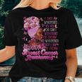 I'm The Storm Black Breast Cancer Survivor Pink Ribbon Women T-shirt Gifts for Her
