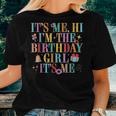 Its Me Hi Im The Birthday Girl It's Me Retro Birthday Party Women T-shirt Gifts for Her