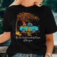 It's The Most Wonderful Time Of The Year Gnomes Autumn Fall Women T-shirt Gifts for Her