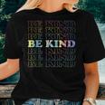 Be Kind Peace And Love Tie Dye Hippy Message Of Love Happy Women T-shirt Gifts for Her