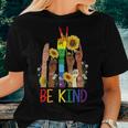 Be Kind Sign Language Hand Talking Lgbtq Flag Gay Pride Ts Women T-shirt Gifts for Her