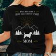 Kinda Busy Being A Grand Basset Griffon Vendeen Mom Women T-shirt Gifts for Her
