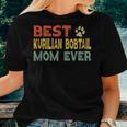 Kurilian Bobtail Cat Mom Owner Breeder Lover Kitten Women T-shirt Gifts for Her