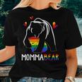 Lgbt Mama Momma Bear Gay Pride Proud Mom Women T-shirt Gifts for Her
