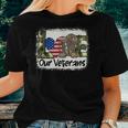 Love Our Veterans Us Military Veteran Day Womens Women T-shirt Gifts for Her