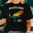 Mamasaurus Rex Gay Pride Lgbt Dinosaur Ally Women T-shirt Gifts for Her
