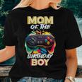 Mom Of The Birthday Boy Matching Gamer Birthday Party Women T-shirt Gifts for Her
