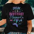 Mom Of The Birthday Mermaid Party Matching Family Mommy Women T-shirt Gifts for Her