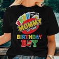 Mommy Of The Birthday Boy Uno Mom Mama 1St Bday Women T-shirt Gifts for Her