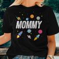 Mommy Outer Space Birthday Party Family Boys Girls Women T-shirt Gifts for Her