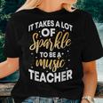 Music Teacher Musical Professor Conservatory Instructor Women T-shirt Gifts for Her