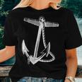 Nautical Ships Anchor Sailing Naval Women T-shirt Gifts for Her