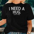 I Need A Huge Glass Of Wine Wine Humor Women T-shirt Gifts for Her