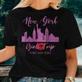 New York Girls Trip 2023 Nyc Vacation 2023 Matching Women T-shirt Gifts for Her