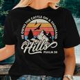 He Owns The Cattle On A Thousand Hills Psalm Jesus Christian Women T-shirt Gifts for Her