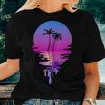 Palm Trees Beach Sunset Beach Lovers Women Men Women T-shirt Gifts for Her
