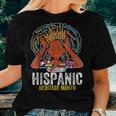 Hispanic Heritage Month Latina Girls Latino Countries Flags Women T-shirt Gifts for Her