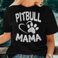 Pitbull Mama Pit Bull Lover Dog Terrier Mom Women T-shirt Gifts for Her