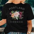 Portland Oregon Rose Lovers Gardeners Women T-shirt Gifts for Her