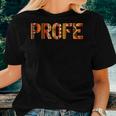 Profe Spanish Teacher Latin Professor Women T-shirt Gifts for Her