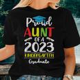 Proud Aunt Of A Class Of 2023 Kindergarten Graduate Women T-shirt Gifts for Her