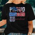 Proud Coast Guard Grandma Patriotic Usa Veterans Day For Grandma Women T-shirt Gifts for Her