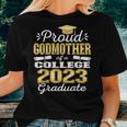 Proud Godmother Of 2023 College Graduate Family 23 Women T-shirt Gifts for Her