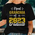 Proud Grandma Of A 2023 Graduate Graduation Family For Grandma Women T-shirt Gifts for Her