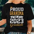 Proud Grandma Of A 2023 Graduate Senior Graduation For Grandma Women T-shirt Gifts for Her