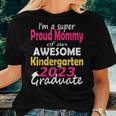 Proud Mom Of Kindergarten Graduate 2023 Graduation Mom Women T-shirt Gifts for Her