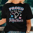 Proud Mom Transgender Daughter Trans Pride Flag Lgbtq Parent Women T-shirt Gifts for Her