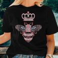Queen Bee Crown Girls Hive Beekeeping Bee Women T-shirt Gifts for Her