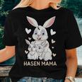 Rabbit Mum Cute Bunny Outfit For Girls For Women Women T-shirt Gifts for Her