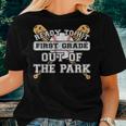 Ready To Hit First Grade Out Of The Park - Back To School Women T-shirt Short Sleeve Graphic Gifts for Her