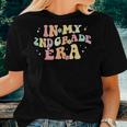 In My Second Grade Era Retro Back To School Teacher Student Women T-shirt Gifts for Her