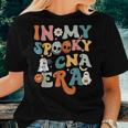 In My Spooky Cna Era Ghost Boo Cna Nurse Nursing Halloween Women T-shirt Gifts for Her