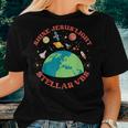 Stellar Vacation Bible School Shine Jesus Light Christian Women T-shirt Gifts for Her