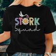 Stork Squad Labor & Delivery Nurse L&D Mother Baby Nurse Women T-shirt Gifts for Her